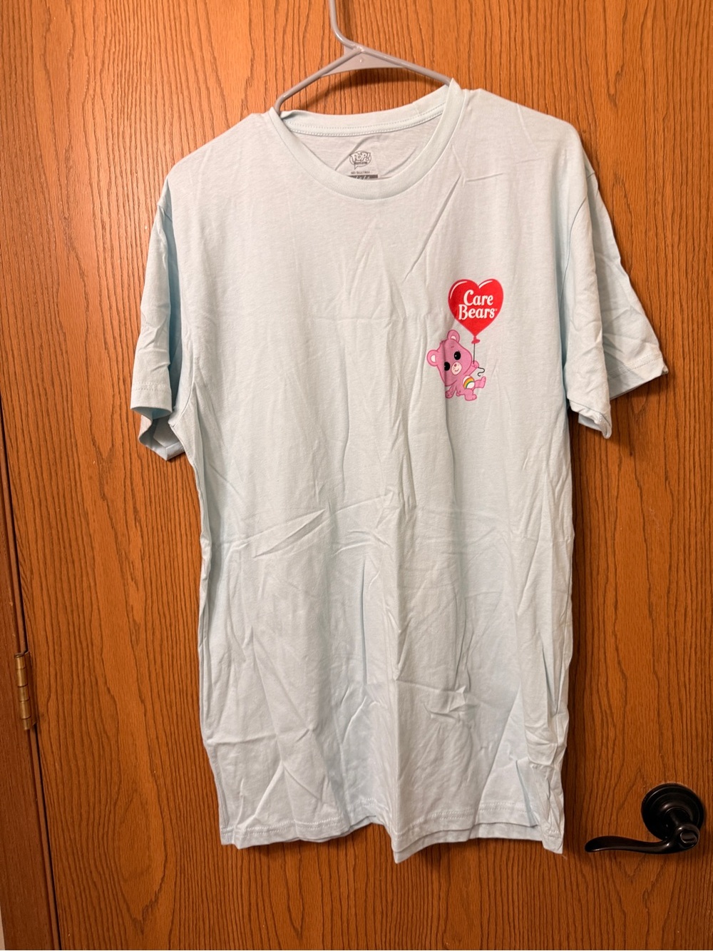 Funko Care Bears Light Blue Graphic Tee size L